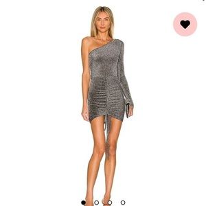 Glittery dress for the holidays super flattering